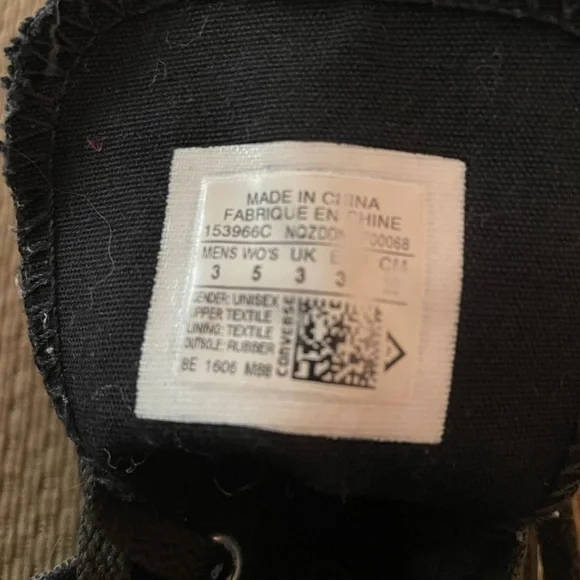 Converse Chuck Taylor All Star Hi Army Green Men's 3 Womens 5 Casual Shoes - Picture 4 of 4